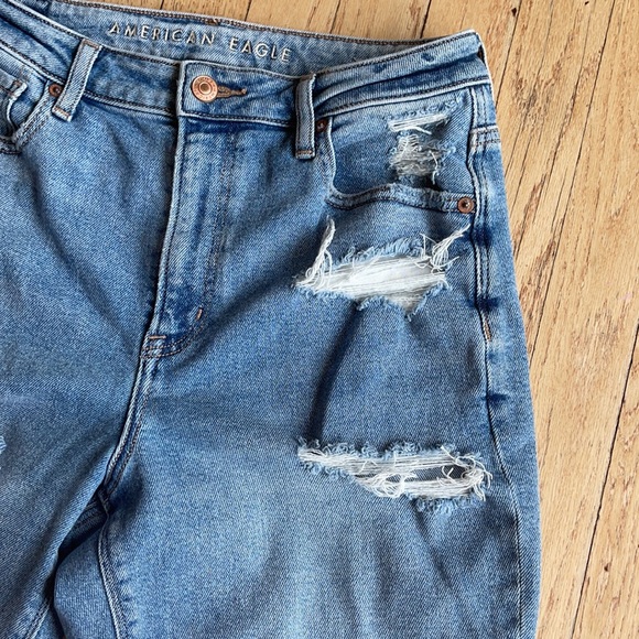 American eagle mom jean size 6 great condition - Picture 3 of 7